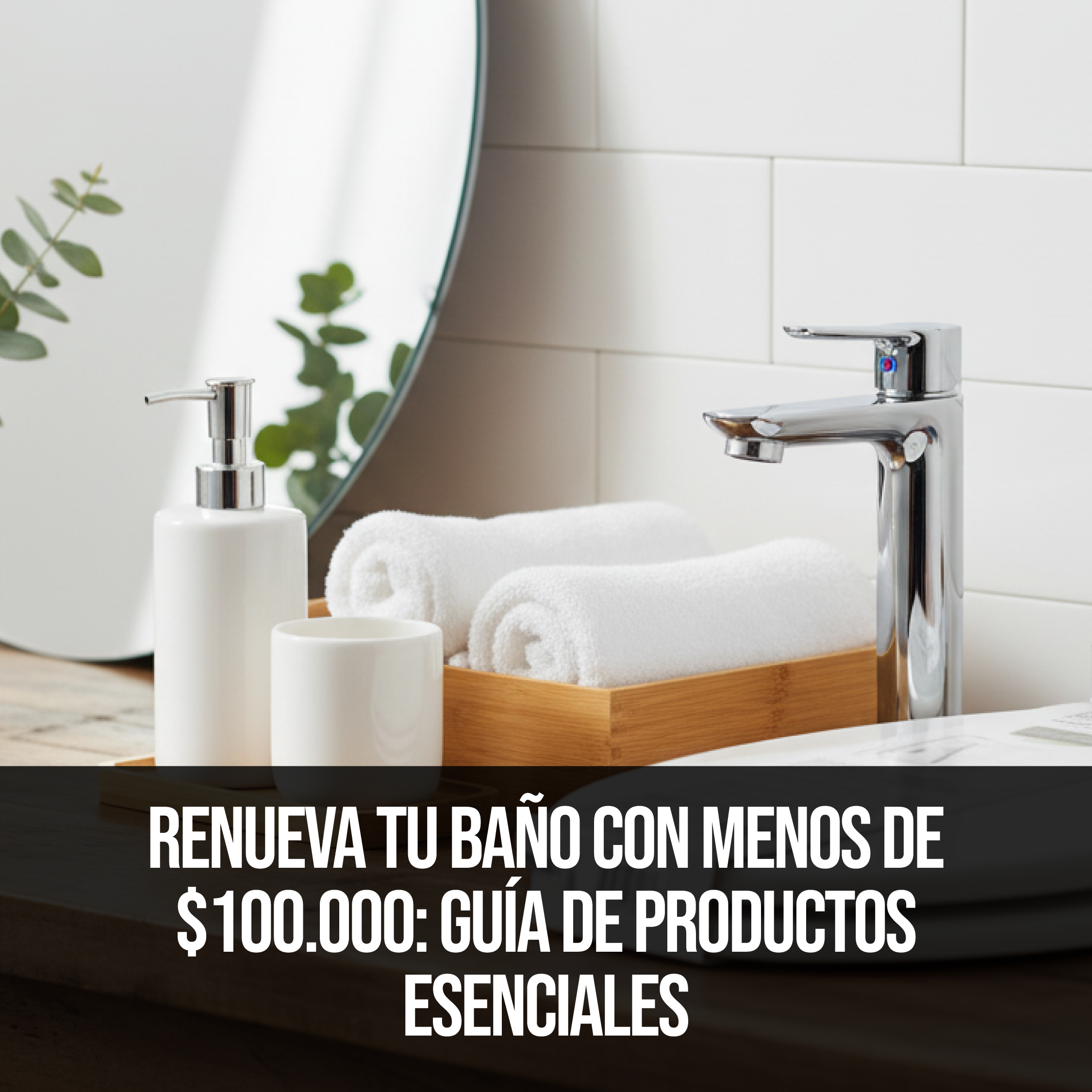 Renueva tu Baño con Menos de $100.000: Guía de Productos Esenciales