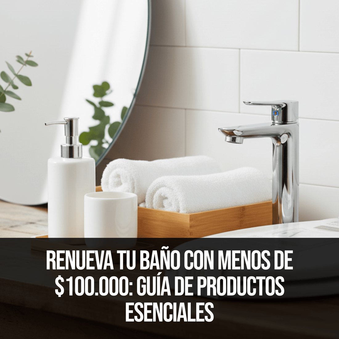 Renueva tu Baño con Menos de $100.000: Guía de Productos Esenciales - Distribución Dmm